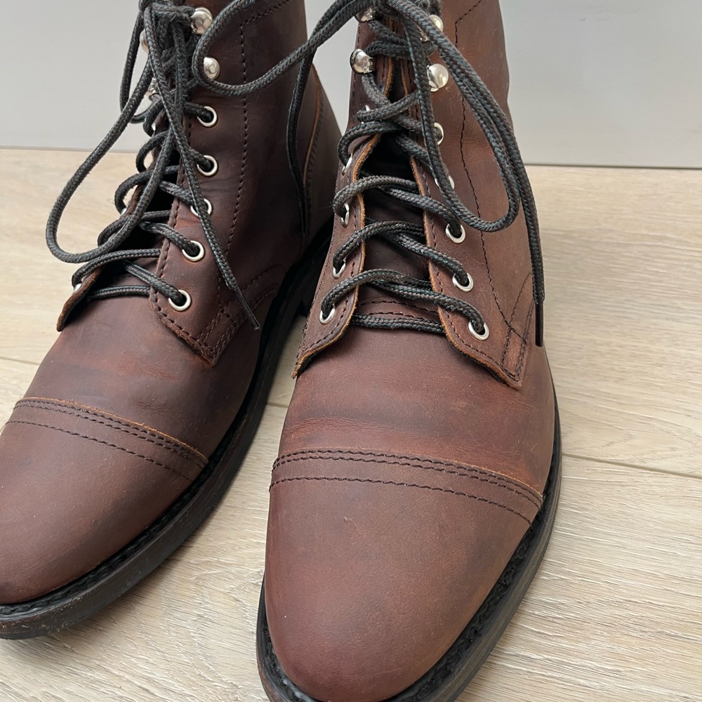 Thursdays Mens HANDMADE Leather boots